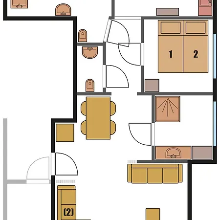 Columbia Appartement *